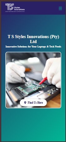 TS Styles Innovations responsive website by NoluForge